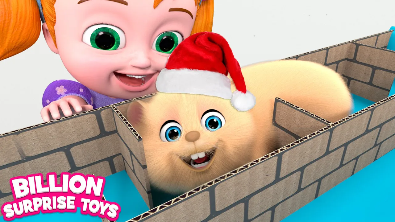 Hamster Home - BillionSurpriseToys Nursery Rhymes, Kids Songs backdrop