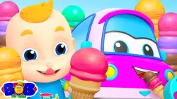 Ice Cream Song - A Tasty Tune for Kids & More Nursery Rhymes by Bob The Train