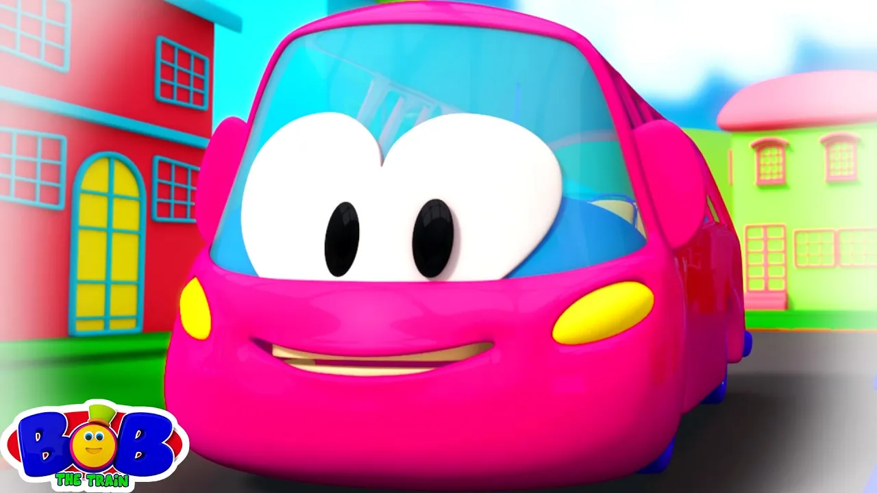 Wheels On The Bus + More Kindergarten Rhymes for Toddlers by Bob The Train