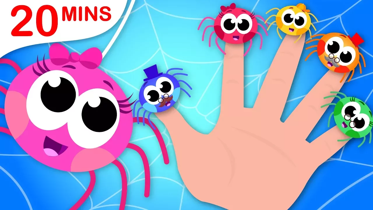 Itsy Bitsy Finger Family Song | Kids Songs & Nursery Rhymes by Little Angel