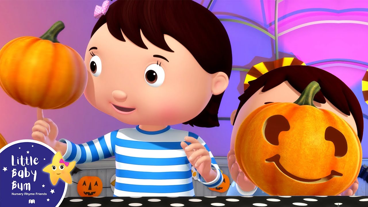 Let's Carve A Pumpkin! | Little Baby Bum - Nursery Rhymes for Kids | Baby Song 123 background