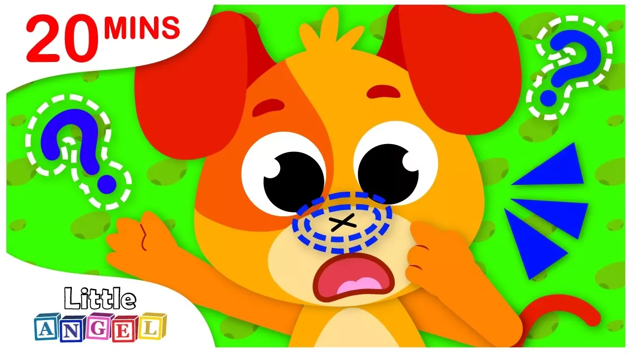 Where is My Nose No No Safety Tips & More Nursery Rhymes Songs by Little Angel