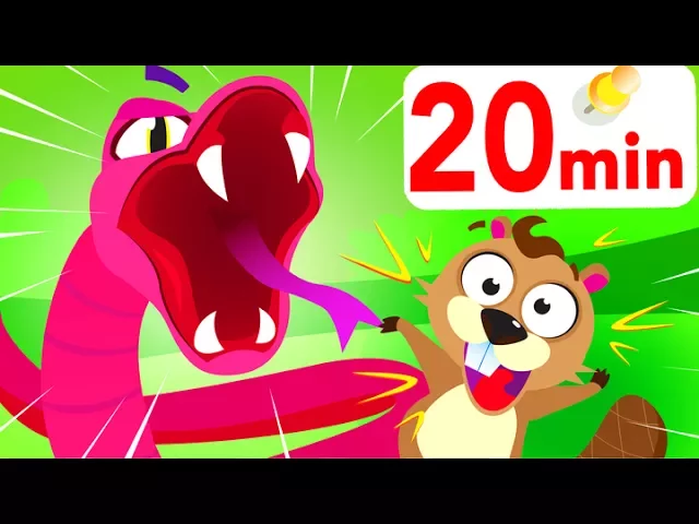What Sound Does a Snake Make The Snake that Eats Just right! Down by The Jungle! by Little Angel