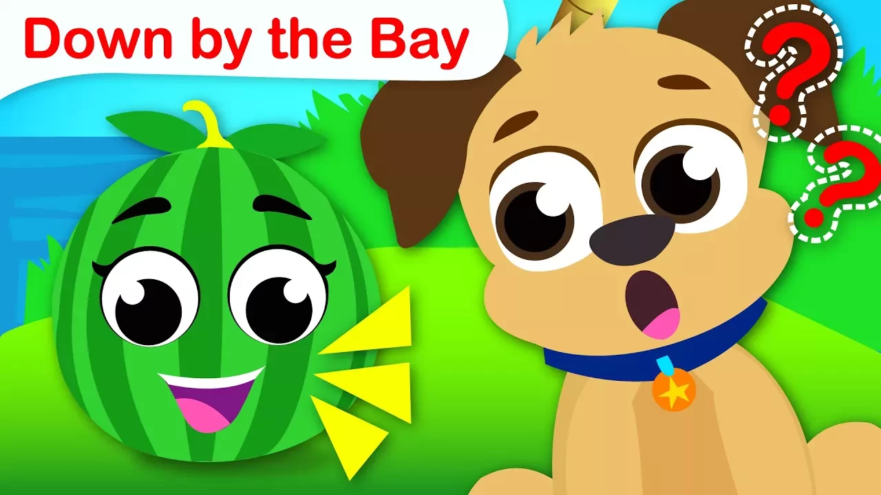 Down by the Bay | Classic Nursery Rhymes and Fun Kids Songs by Little Angel background