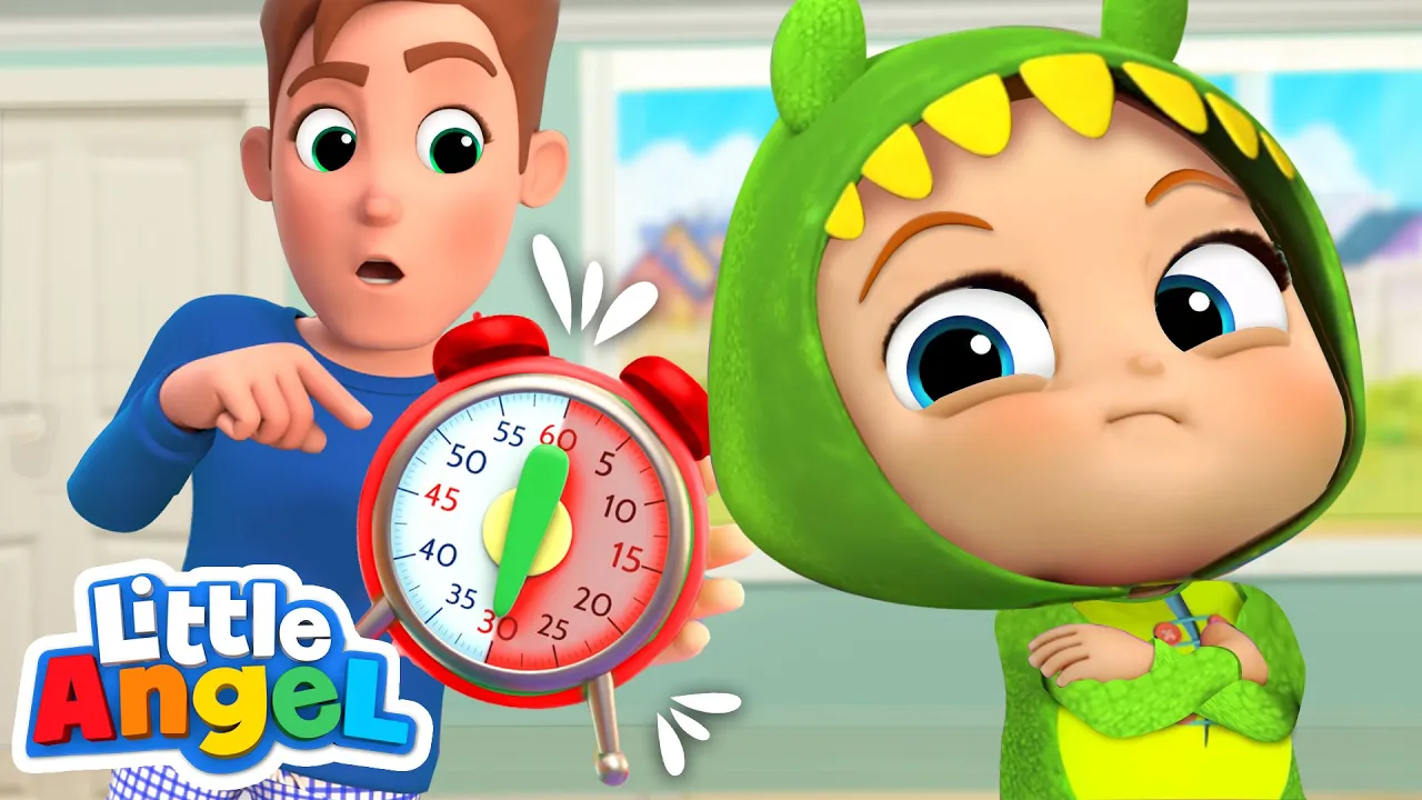 Bedtime Song (Ten More Minutes) | Little Angel Kids Songs & Nursery Rhymes background
