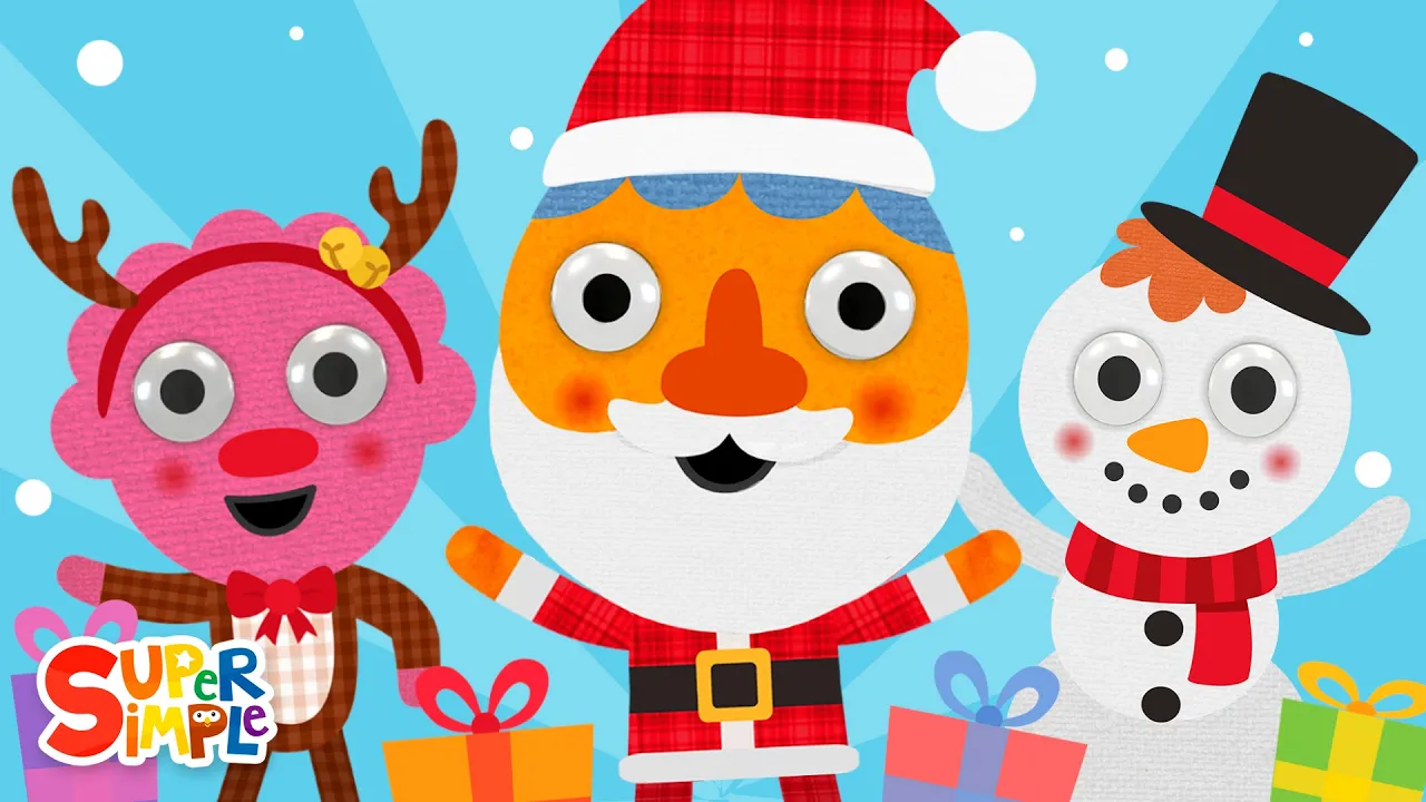 Hello Reindeer, Goodbye Snowman | ft. Noodle & Pals | Super Simple Songs background