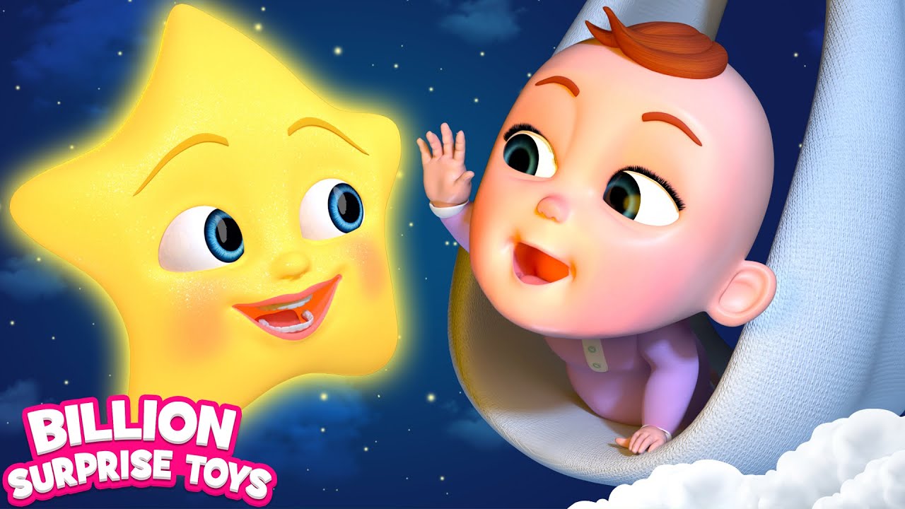 Twinkle Twinkle Little Star - BillionSurpriseToys Nursery Rhymes, Kids Songs background