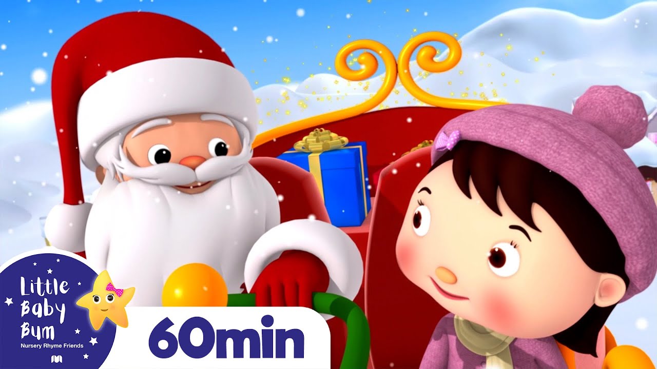 Christmas Songs Sing Along +More Nursery Rhymes and Kids Songs | Little Baby Bum