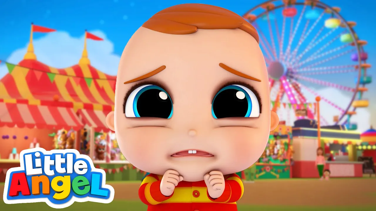 Where’s Mommy & Daddy I’m Lost! | Little Angel Kids Songs & Nursery Rhymes background