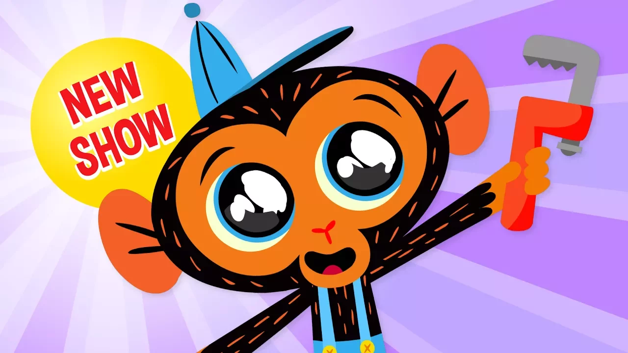 NEW SHOW! | Mr. Monkey, Monkey Mechanic | Starts 6-23-17 on Super Simple TV! background