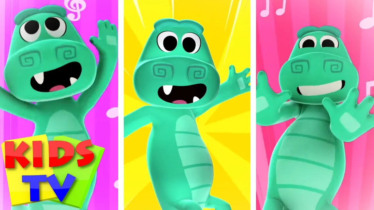The Dance of the Crocodile | Funny Animal Dance | Baby Songs & Cartoon Rhymes | Kids Tv