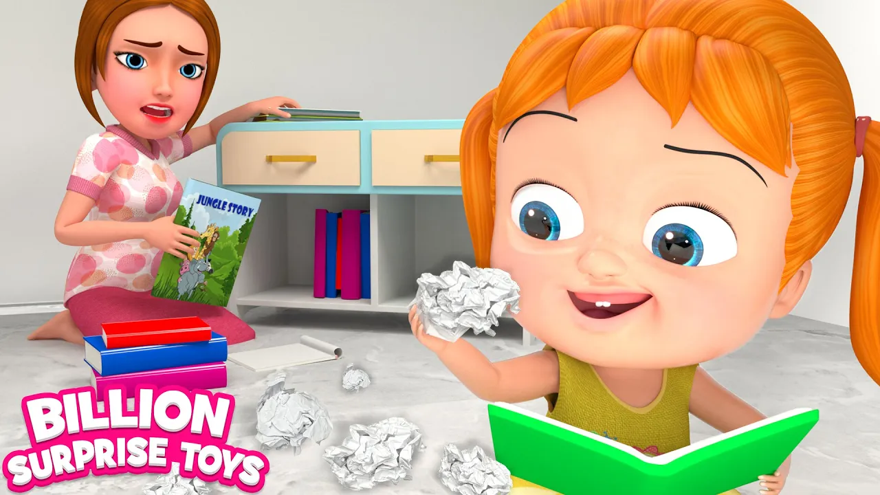 Good Manners and Habits - BillionSurpriseToys Nursery Rhymes, Kids Songs background