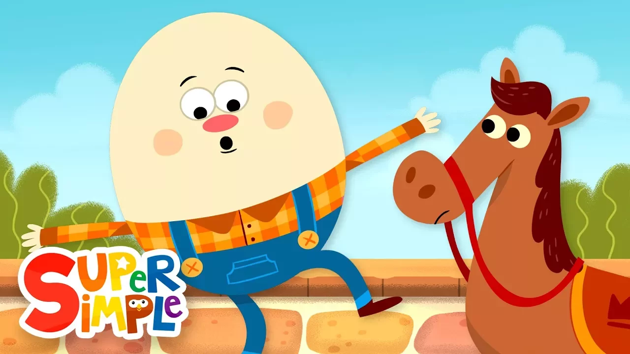 Humpty Dumpty | Kids Songs | Super Simple Songs background
