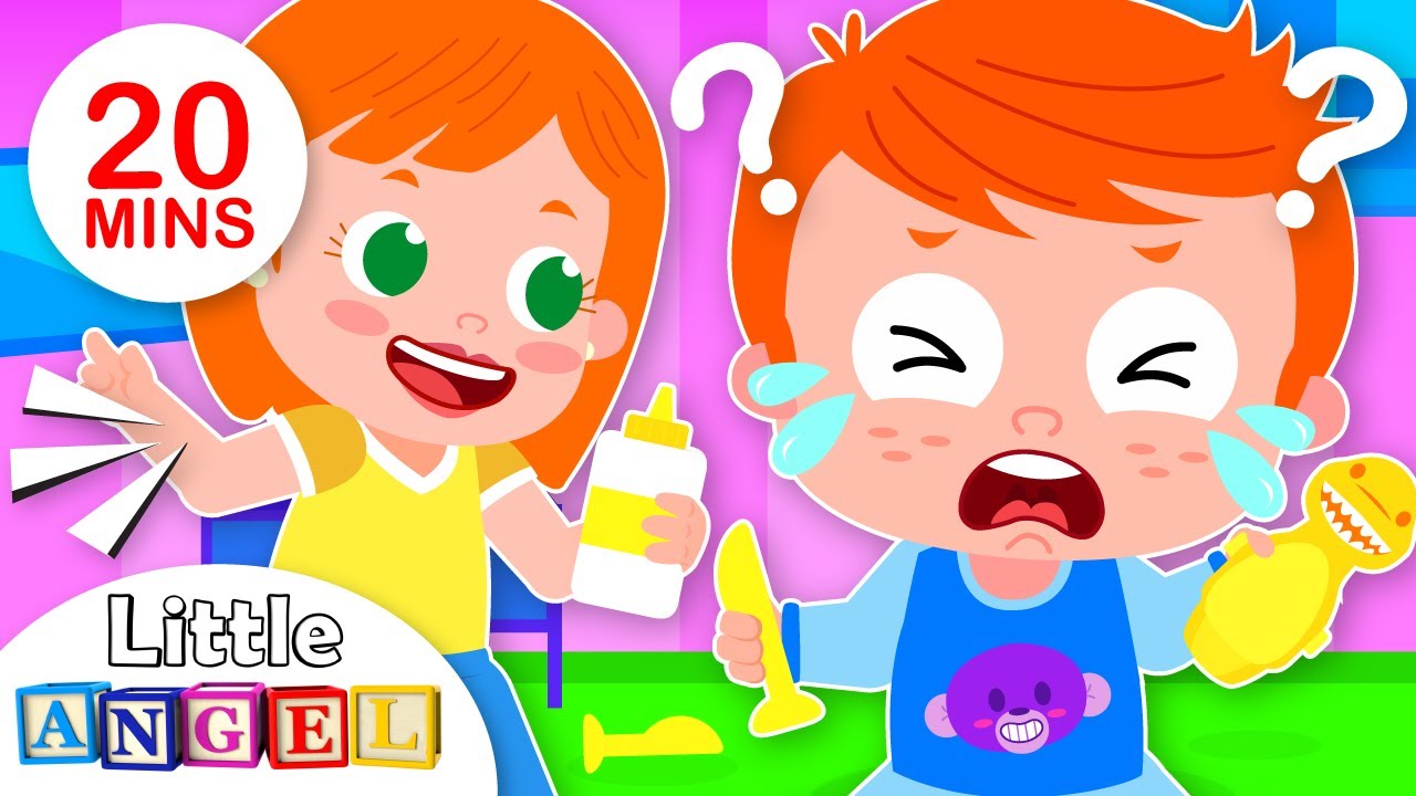 Why am I crying Kids Feelings Song | Peekaboo | Kids Songs & Nursery Rhymes by Little Angel
