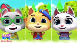 Three Little Kittens | Nursery Rhymes & Kids Songs | Preschool Learning Videos | Kids Tv Cartoon