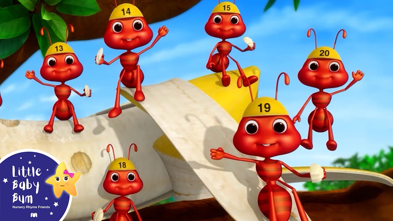 Learn to Count to 20 | Little Baby Bum - Nursery Rhymes for Kids | Baby Song 123 backdrop