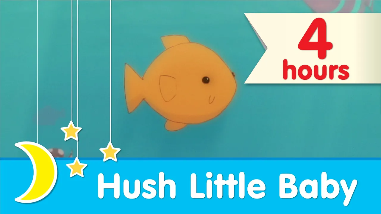 4 HOURS | Hush Little Baby Piano Lullaby for Bedtime | Super Simple Songs