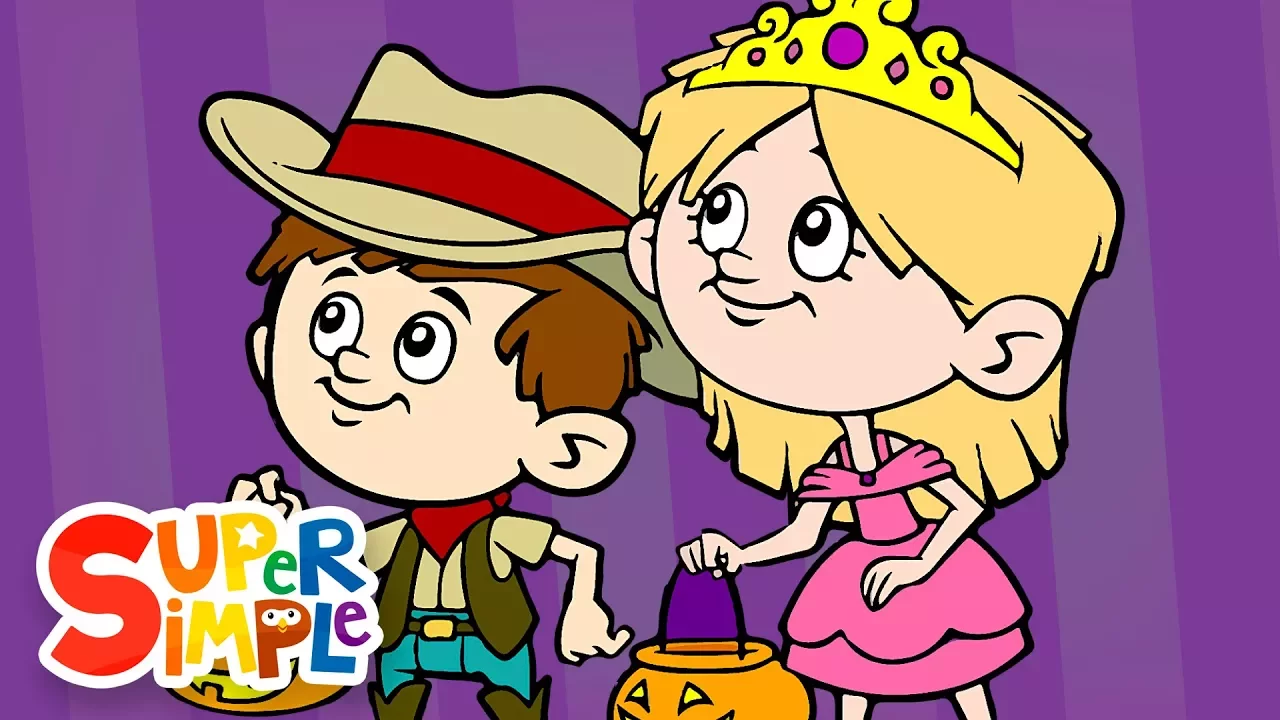 One For You, One For Me | Halloween Song | Super Simple Songs background