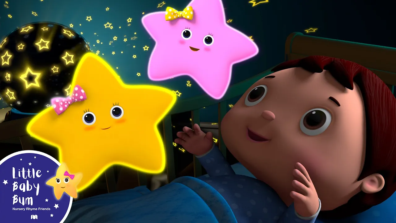 Twinkle Little Star! Learning Colors for Babies | Little Baby Bum - New Nursery Rhymes for Kids background