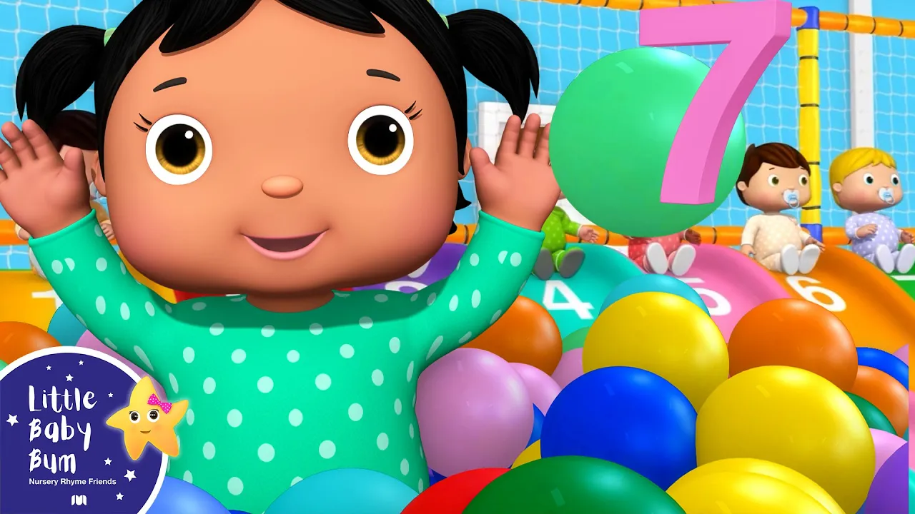 10 Little Babies at the Playground! | Little Baby Bum - Nursery Rhymes for Kids | Baby Song 123 background