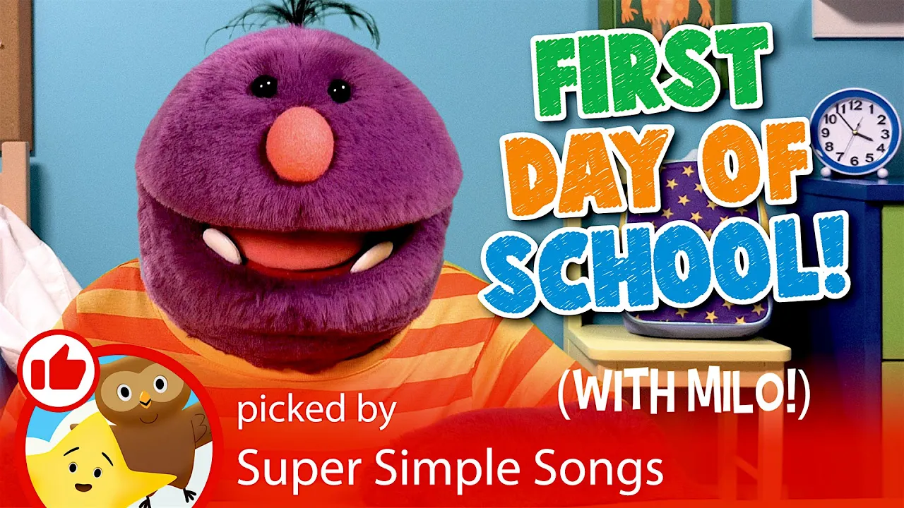 First Day of School (with Milo!) background