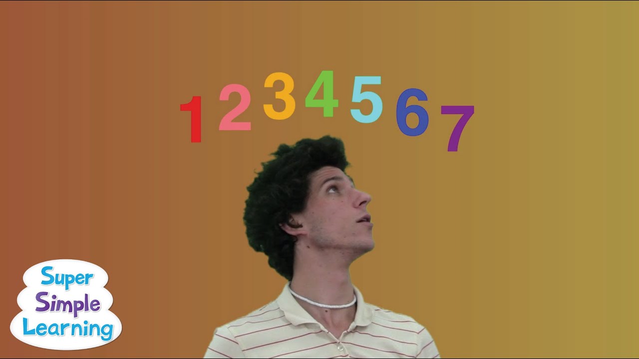 Seven Steps | Counting Song | Super Simple Songs background