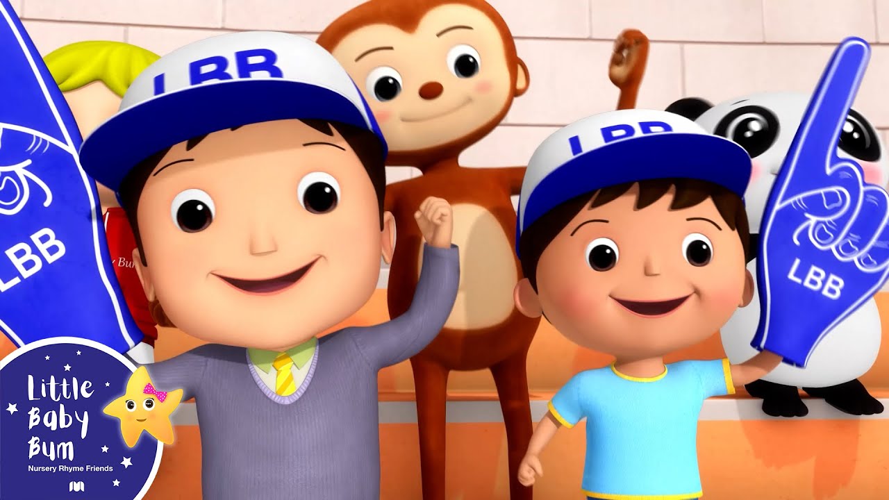Take Me Out To The Ball Game | Little Baby Bum - New Nursery Rhymes for Kids background