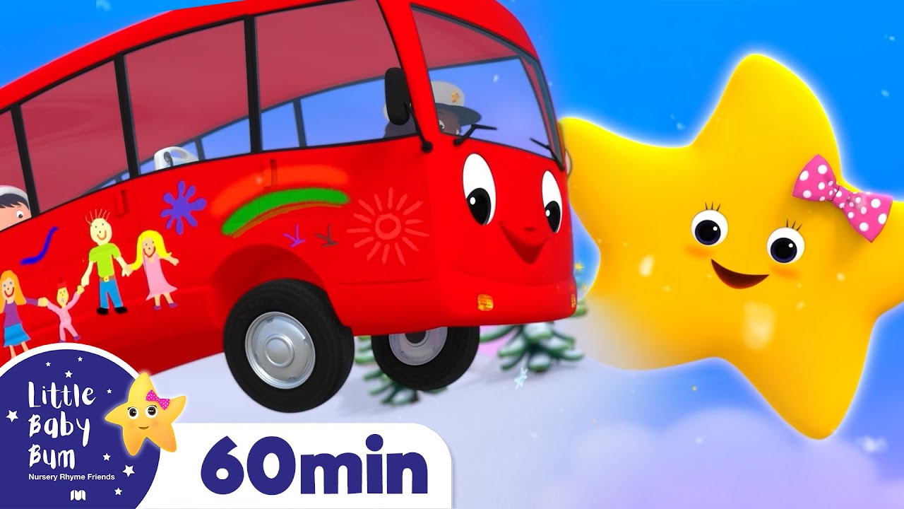 Wheels on the Bus Christmas | +More Little Baby Bum Nursery Rhymes and Kids Songs