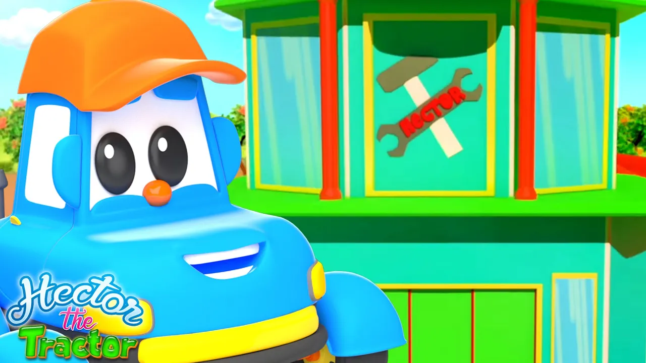 Hector Builds A Forever Home & More Construction Vehicle Videos