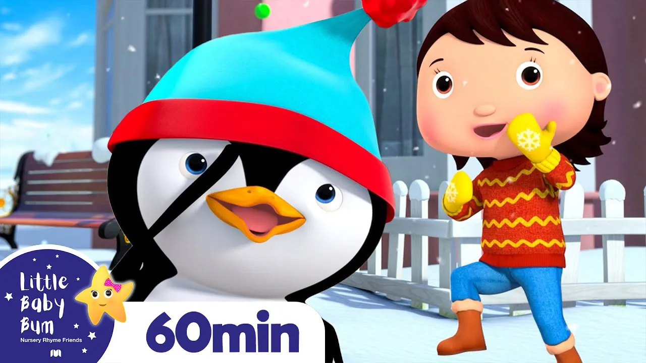 Winter Dress Up Song +More Kids Christmas Nursery Rhymes | Little Baby Bum