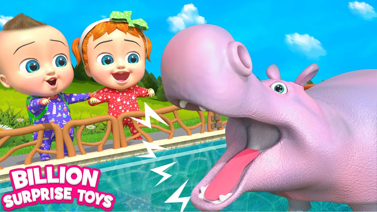 We are going to the ZOO - BillionSurpriseToys Nursery Rhymes, Kids Songs background