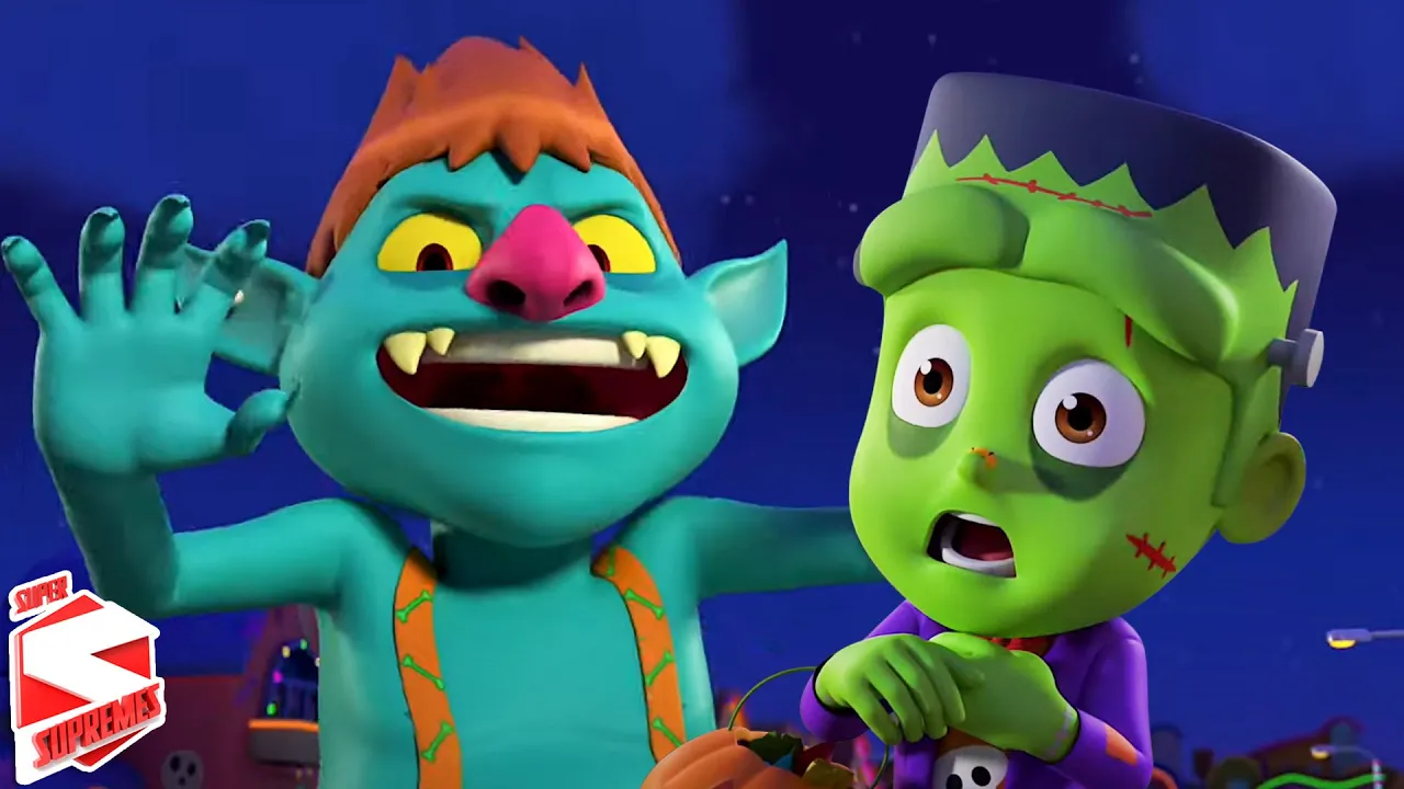 Spooky Scary Monsters Halloween Scary Rhymes & Halloween Music for Kids