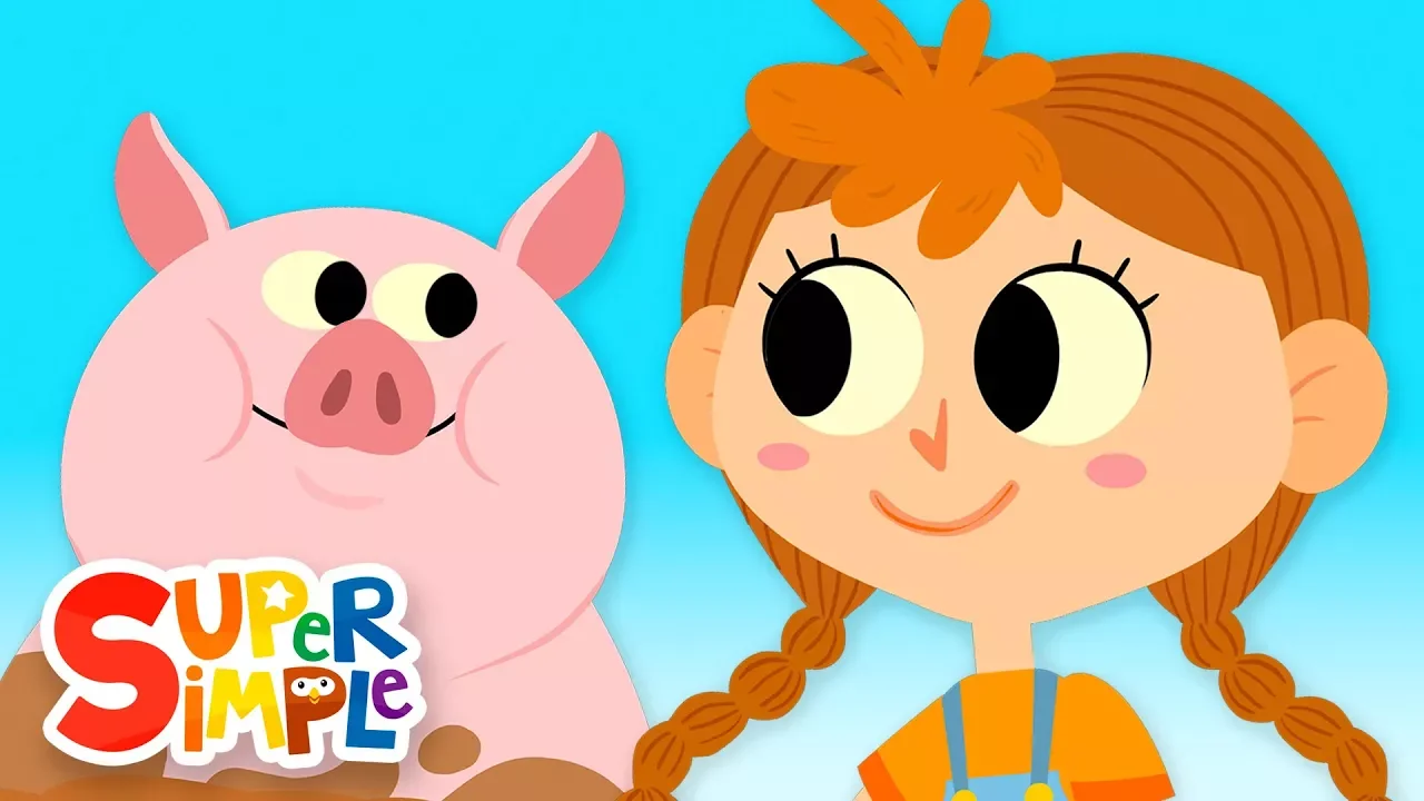 The Farmer In The Dell | Kids Songs | Super Simple Songs background