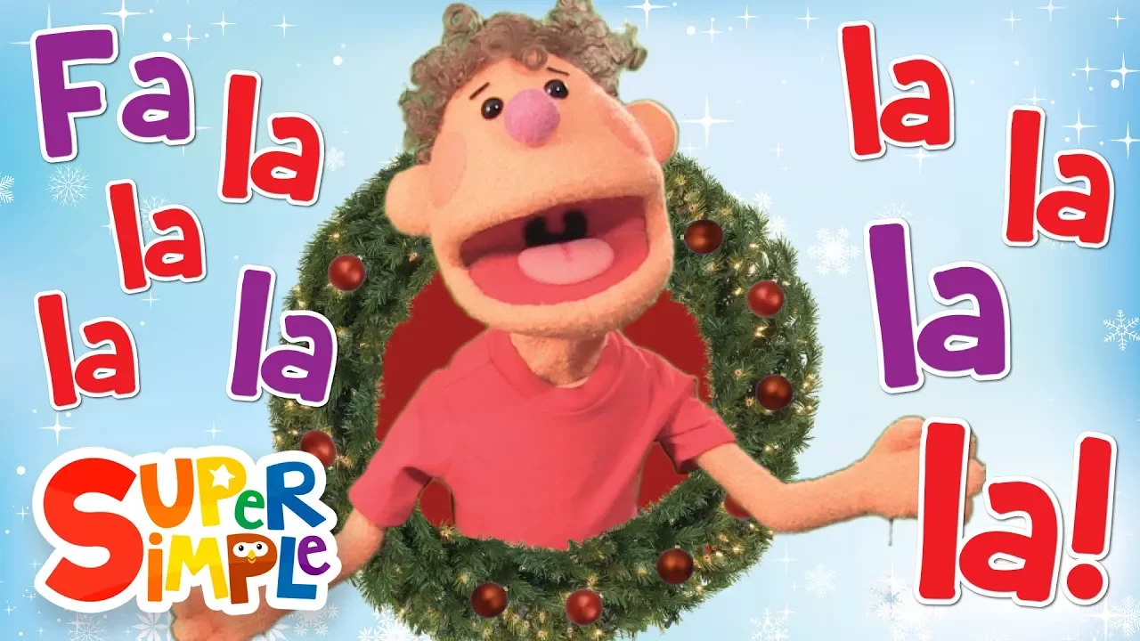 Decorate The Christmas Tree (to the tune of "Deck The Halls") | Super Simple Songs background