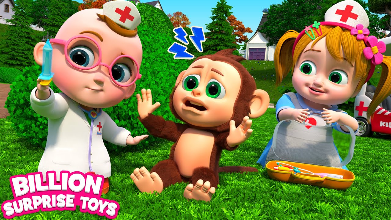 The Baby doctor is here to treat the Boo Boo! Kids pretend play and fun along with a sweet song. background