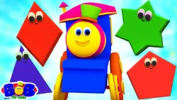 Learn Shapes, Colors, Alphabets, Numbers & More Educational Videos by Bob The Train