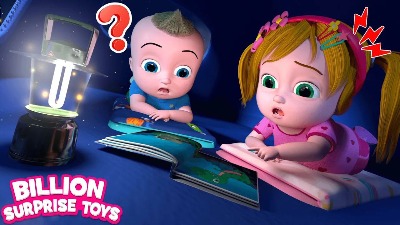 Camping night with playful activities! - BillionSurpriseToys Nursery Rhymes & Kids Songs background