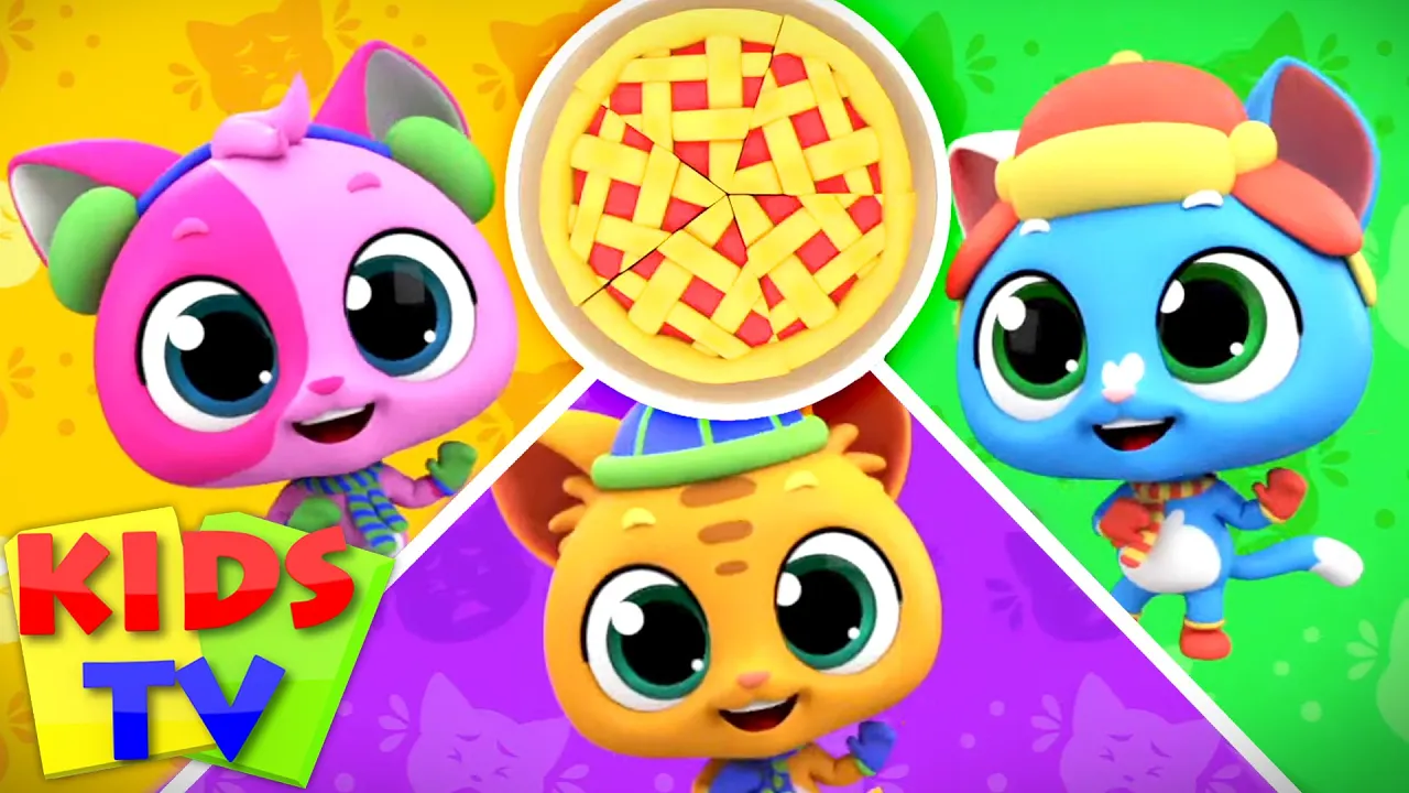 Three Little Kittens Song | Nursery Rhymes & Baby Cartoon | Kids Tv Songs