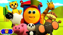Learn Animals, Transport Vehicles & More Kids Rhymes by Bob The Train