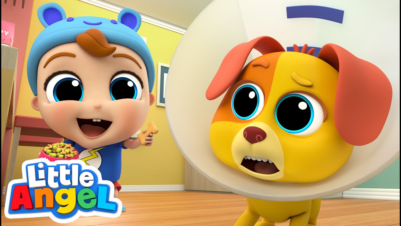 No Boo Boo for Bingo | Little Angel Kids Songs & Nursery Rhymes background