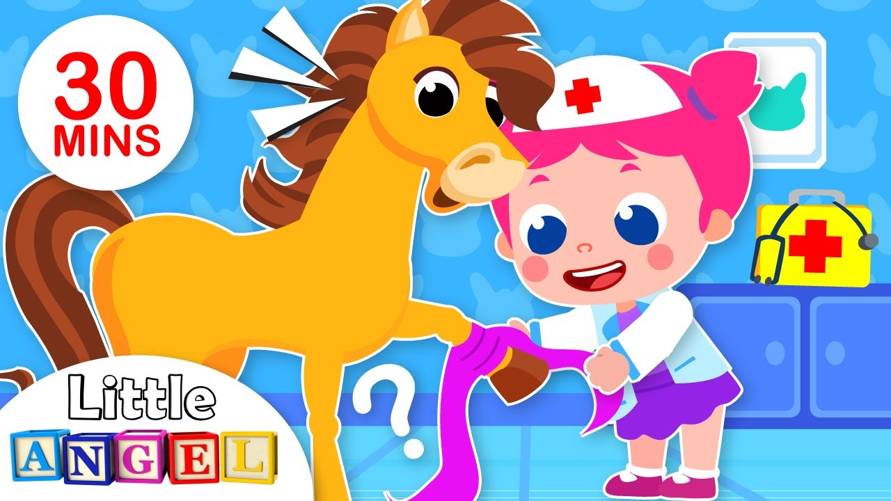 I Want to be a Vet | What Do You Do | Kids Songs & Nursery Rhymes by Little Angel