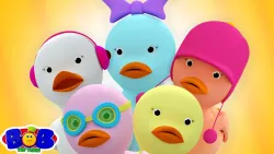 Five Little Ducks + More Kindergarten Rhymes & Songs for Kids by Bob The Train