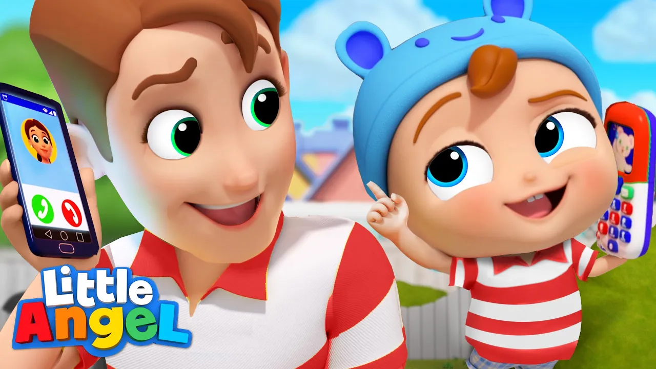 What You do, I do | Imitation Song | Little Angel Kids Songs & Nursery Rhymes background