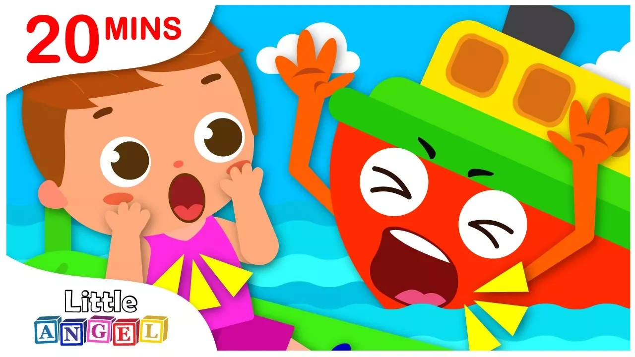 The Little Tiny Boat , No No, Apples and Bananas | Kids Songs by Little Angel