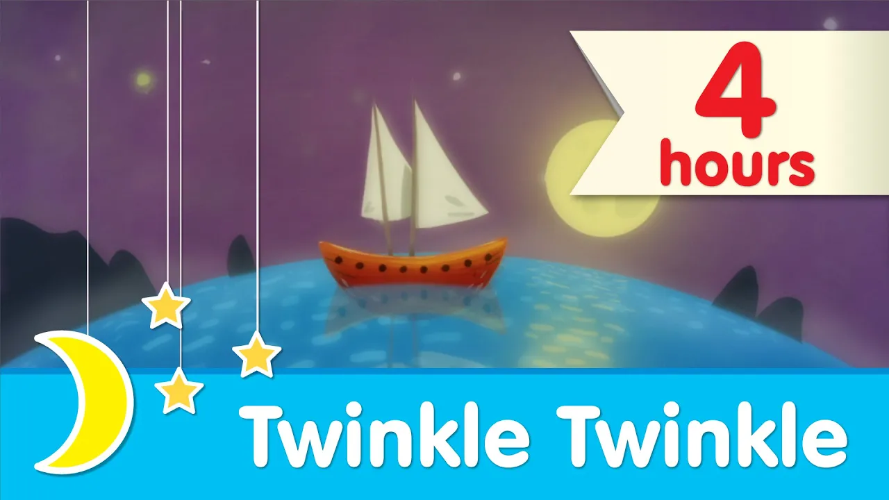 4 HOURS | Twinkle Twinkle Little Star Piano Lullaby to Help Babies Sleep | Super Simple Songs