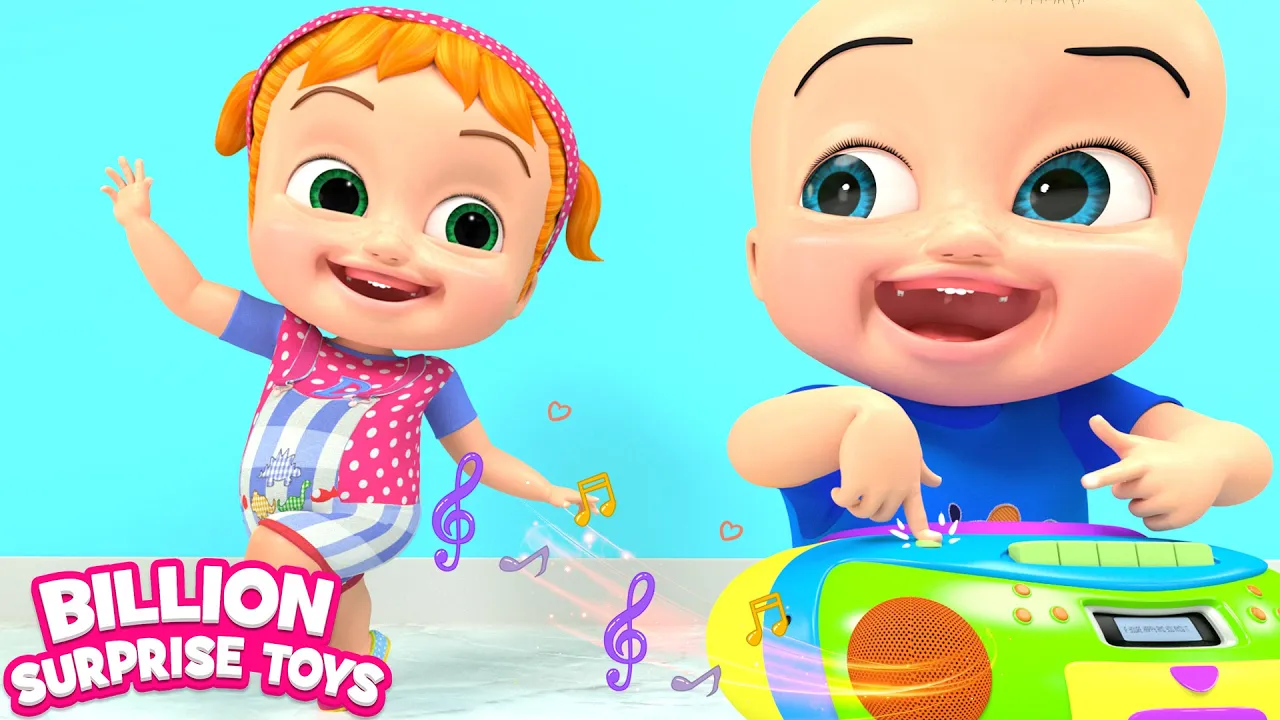 If you are Happy and you Know it - BillionSurpriseToys Nursery Rhymes, Kids Songs background