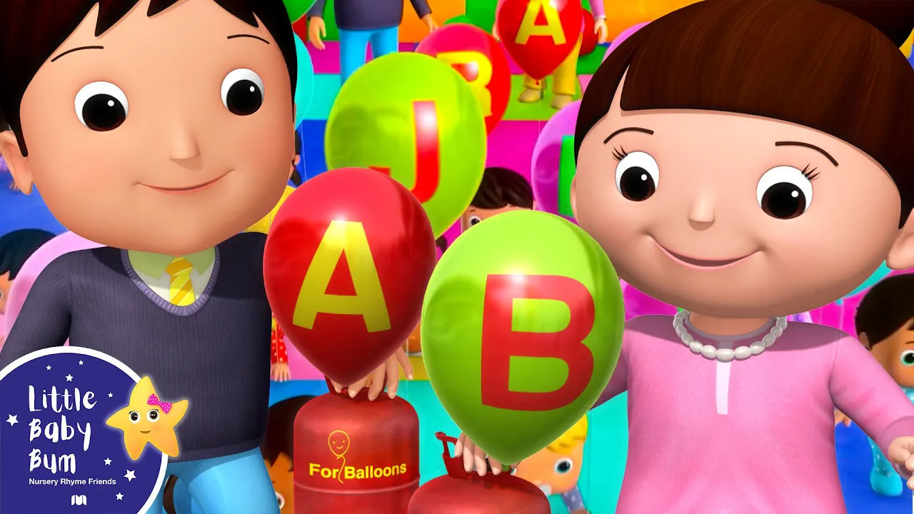 ABCs Balloons! Baby Playground | Little Baby Bum - Nursery Rhymes for Kids | Baby Song 123 background