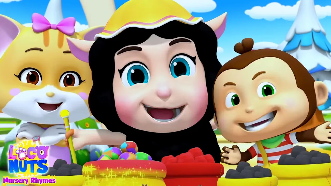 Baa Baa Black Sheep Can I Have Some Wool Preschool Nursery Rhyme by Loco Nuts