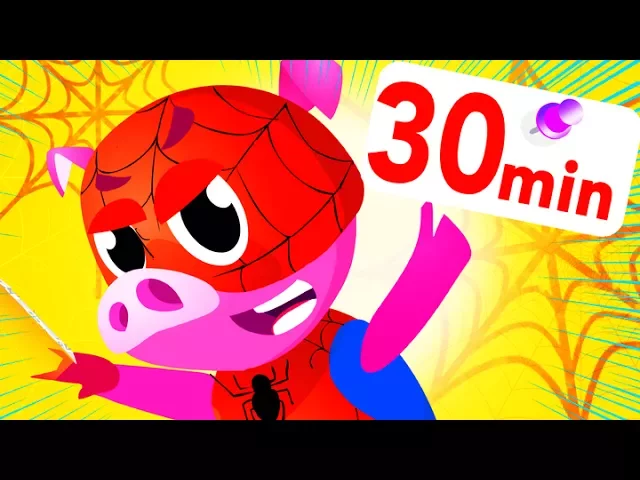 Spiderman Sing Along Songs, Awesome Marvel, Captain America Hulk IronMan Compilation by Little Angel