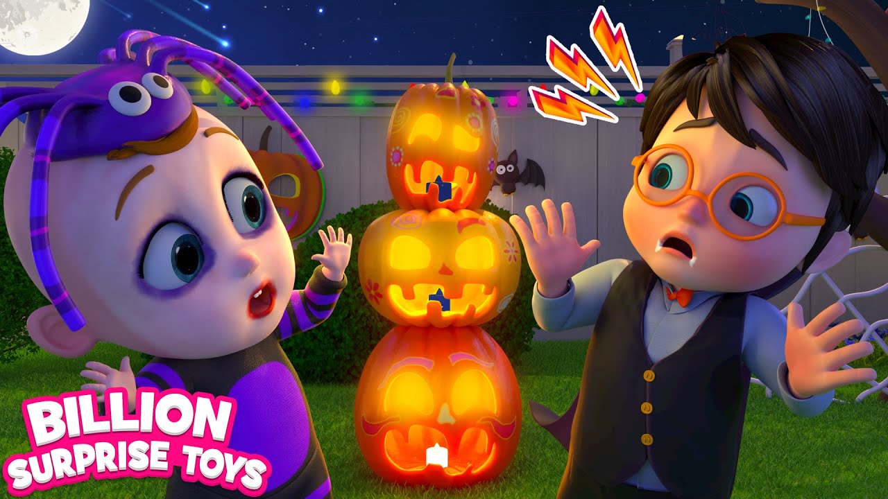 Happy Halloween! Chiya and Zay to make some funny faces with Jack O lanterns. Funny Show for Kids